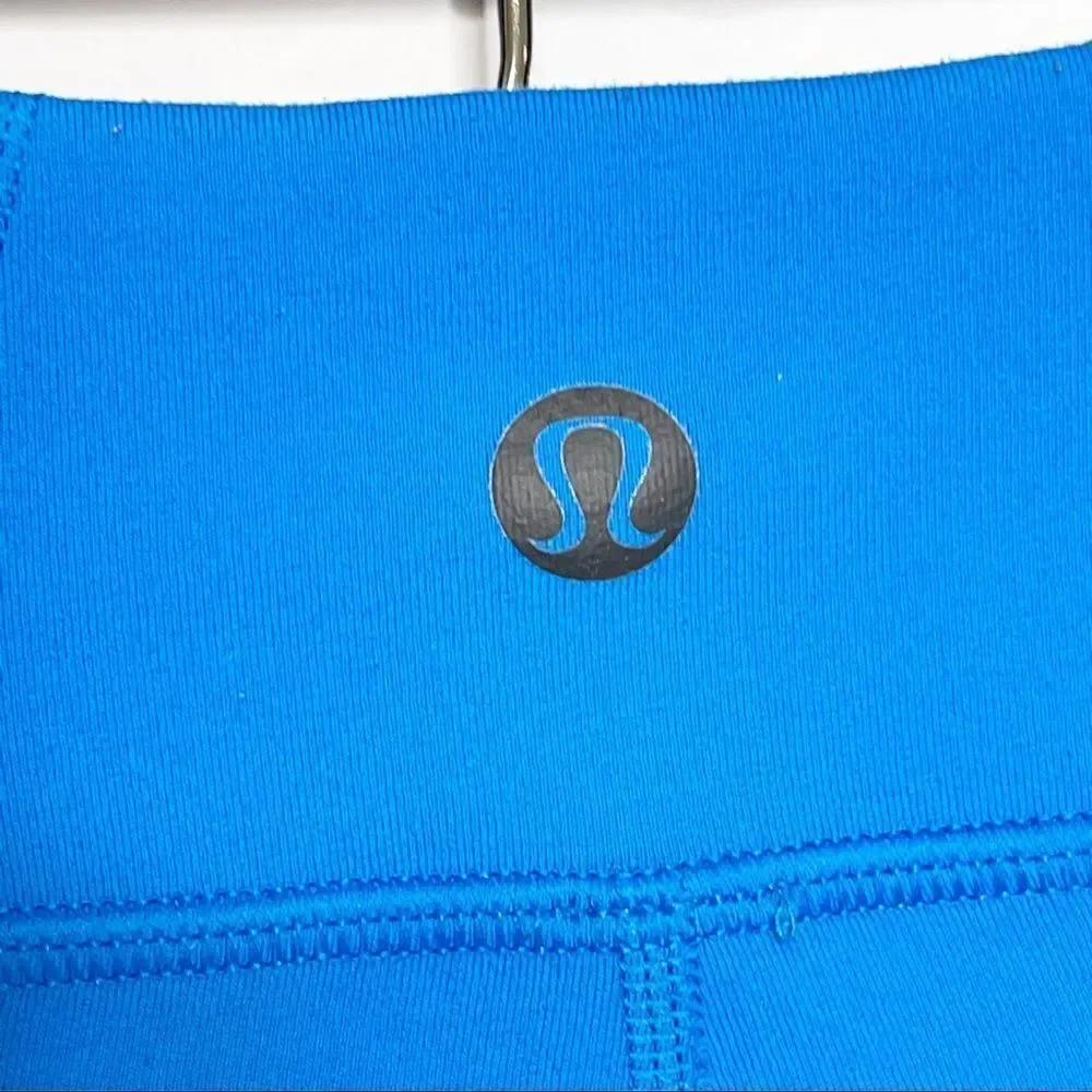 Lululemon Power Up Crop Pants Blue Size 2